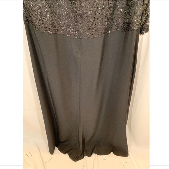 NEW $508 Tadashi Shoji Allyson Off Shoulder‎ Evening Gown [ PLUS Size 24Q 24W ] - Picture 10 of 11